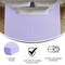 Emma and Oliver Astor Memory Foam Mattress Topper with Lavender Infused, CertiPUR-US Certified Foam and Ventilated Construction